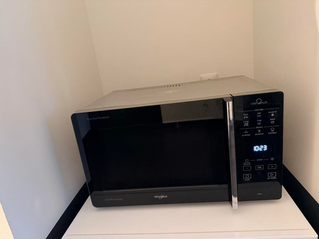 Whirlpool combimagnetron, Witgoed en Apparatuur, Magnetrons, Ophalen, Combimagnetron, Gebruikt, Draaiplateau