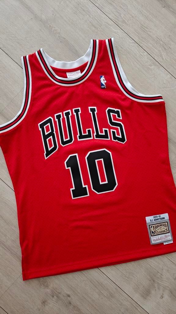 B.J. Armstrong - #10 - Chicago Bulls 90/91- NBA jersey, Ophalen of Verzenden, Zo goed als nieuw, Kleding
