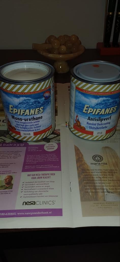 Epifanes verf, Watersport en Boten, Ophalen of Verzenden, Verven