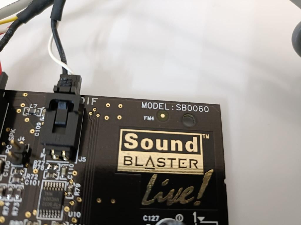 Creative Labs Sound Blaster CT4830 Live Soundcard, Ophalen of Verzenden, Gebruikt, Intern, Creative Labs