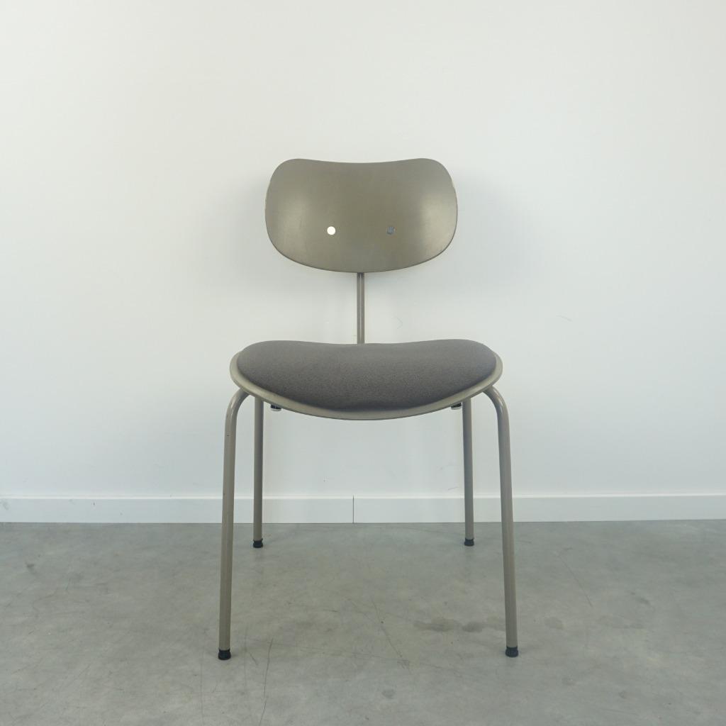 Wilde + Spieth van Egon Eiermann SE68 Stoel | Grijs | Stof, Gebruikt, -, -, Ophalen of Verzenden