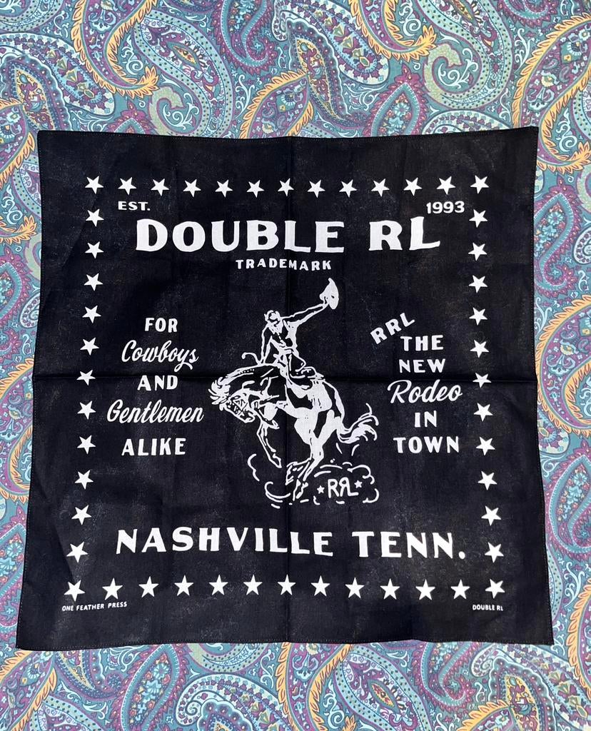 Vintage Double Ralph Lauren bandana, Ophalen, Zo goed als nieuw, Overige maten, Sjaal