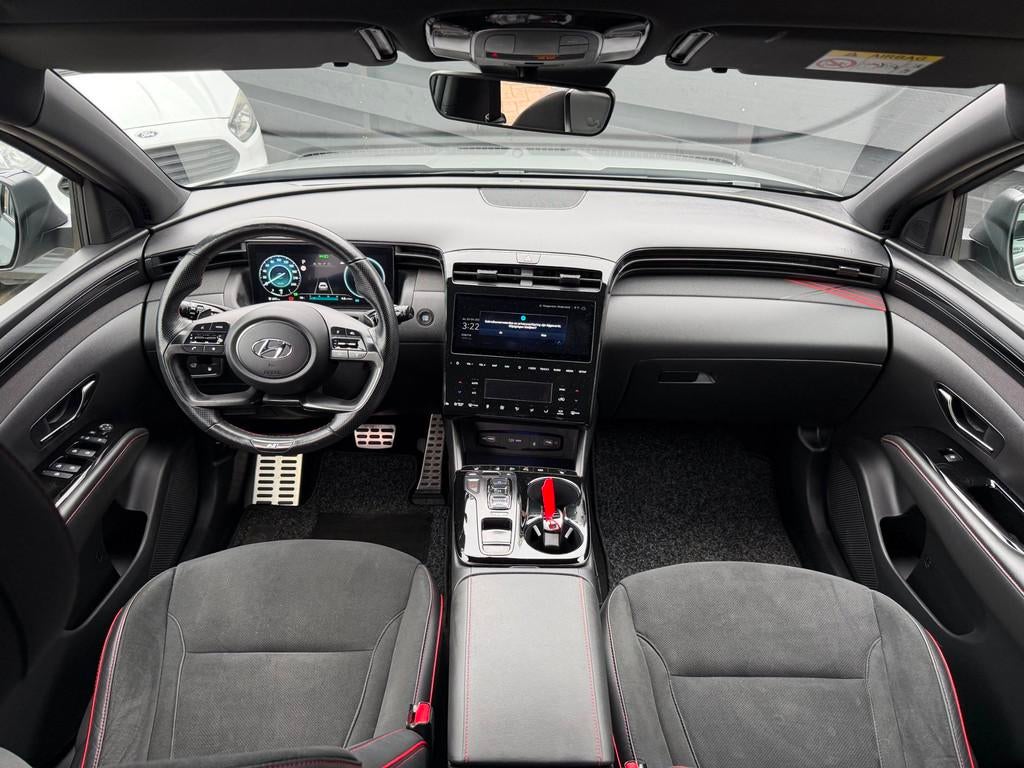 Hyundai Tucson 1.6 T-GDI PHEV N Line 4WDI Carplay I Camera, Automaat, 1350 kg, Gebruikt, Zwart