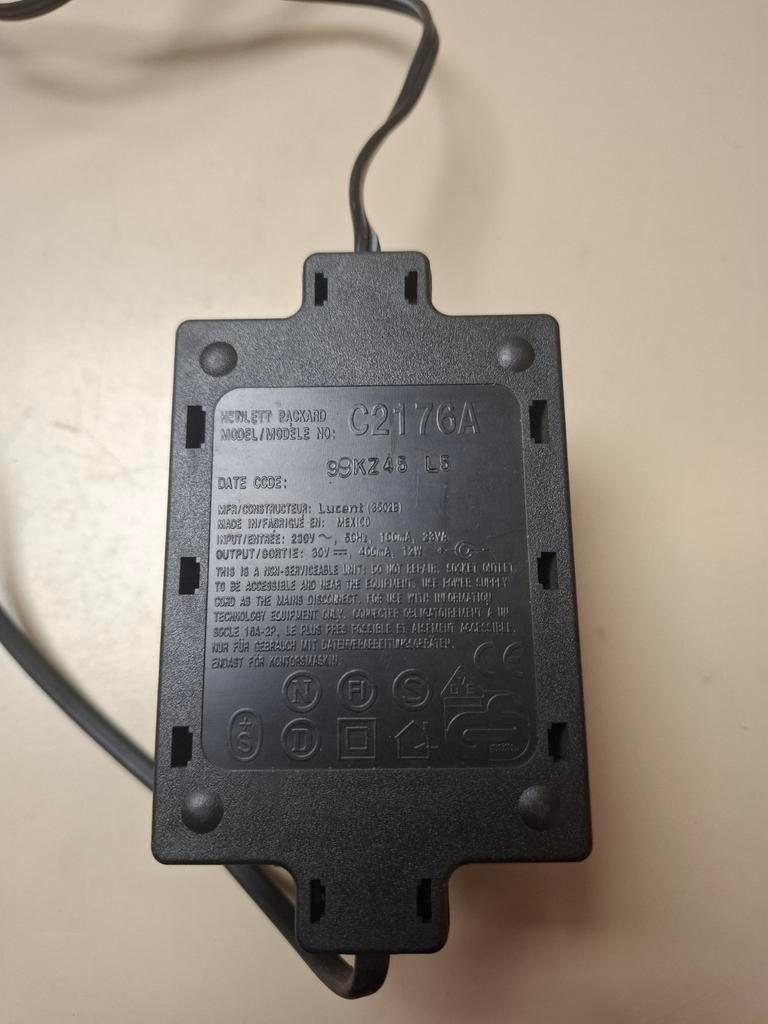 HP C2176A Voeding/Adapter - 30V 400mA, Ophalen of Verzenden, Gebruikt, HP