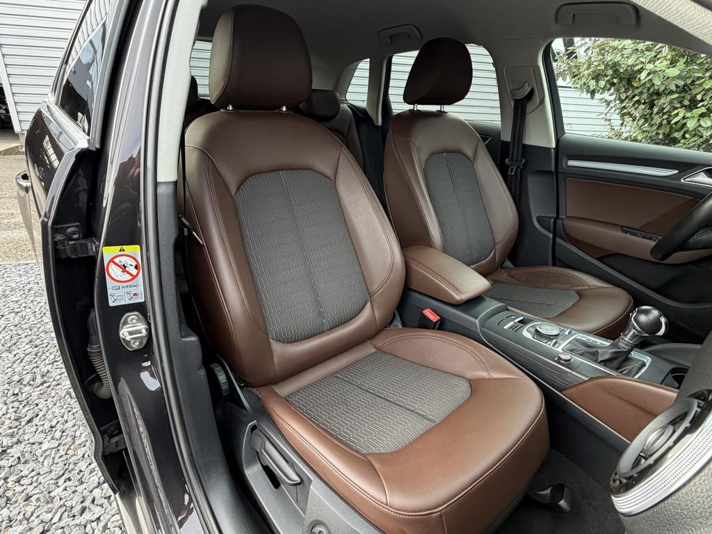 Audi A3 Sportback 1.4 TFSI Ambition S-Tronic Leer|Xenon|PDC|, Gebruikt, Huisgarantie, Leder en Stof, Onderhoudsboekje
