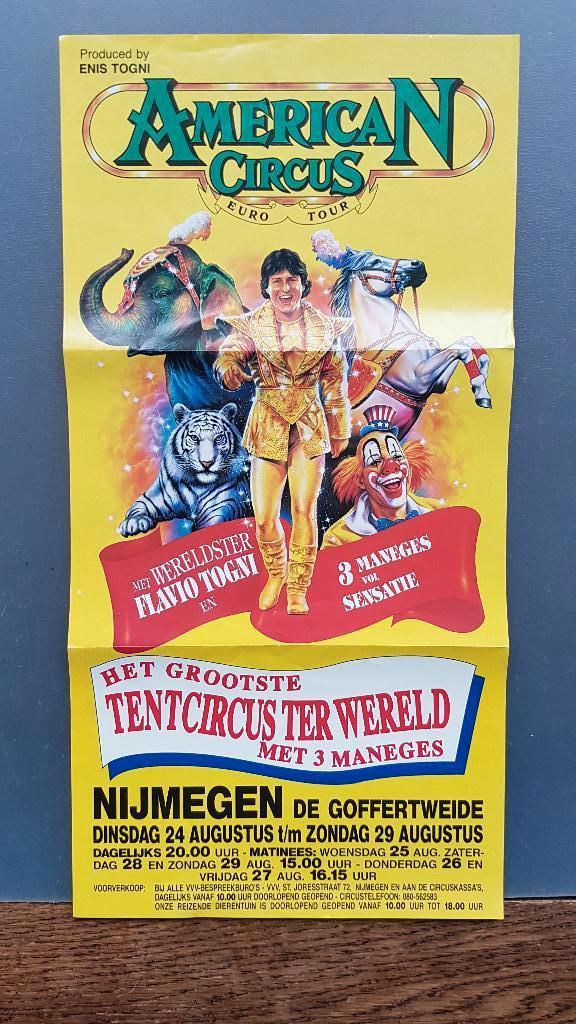 Circus/ verzamelaarspakket American Circus / Nijmegen 1993., Ophalen of Verzenden, Zo goed als nieuw
