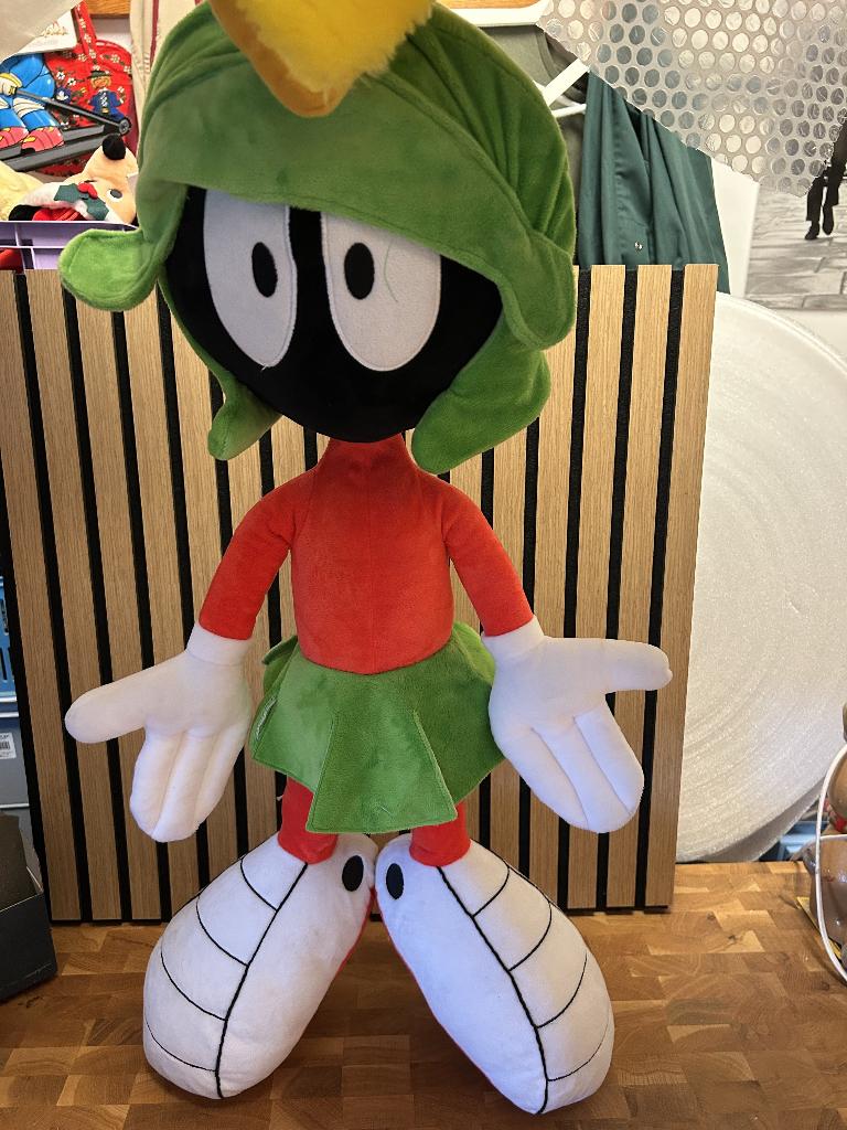 Marvin the Martian looney tunes knuffel, Ophalen of Verzenden, Gebruikt, Overige typen