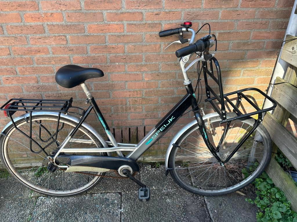 Van Speijk Damesfiets met voordrager, Overige merken, Gebruikt, Versnellingen, Ophalen of Verzenden