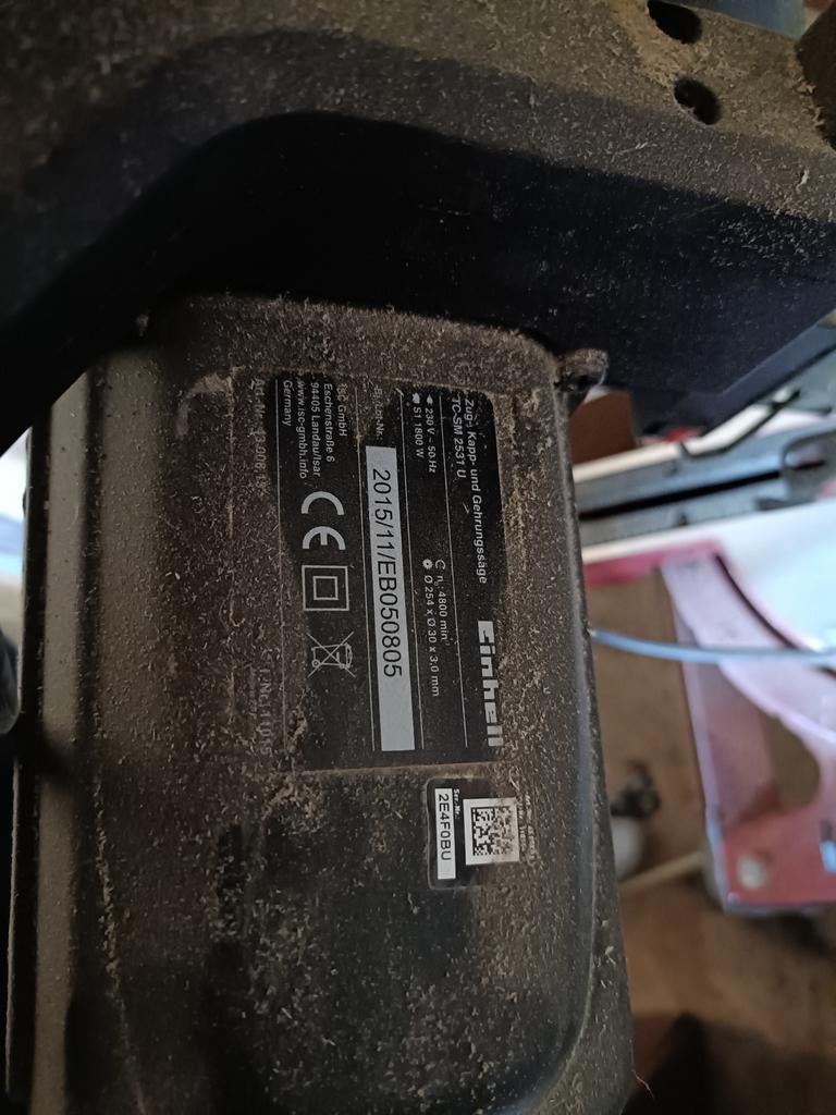 Verstekzaag gebruikt., Gebruikt, Ophalen of Verzenden, Afkortzaag, 30 tot 70 mm