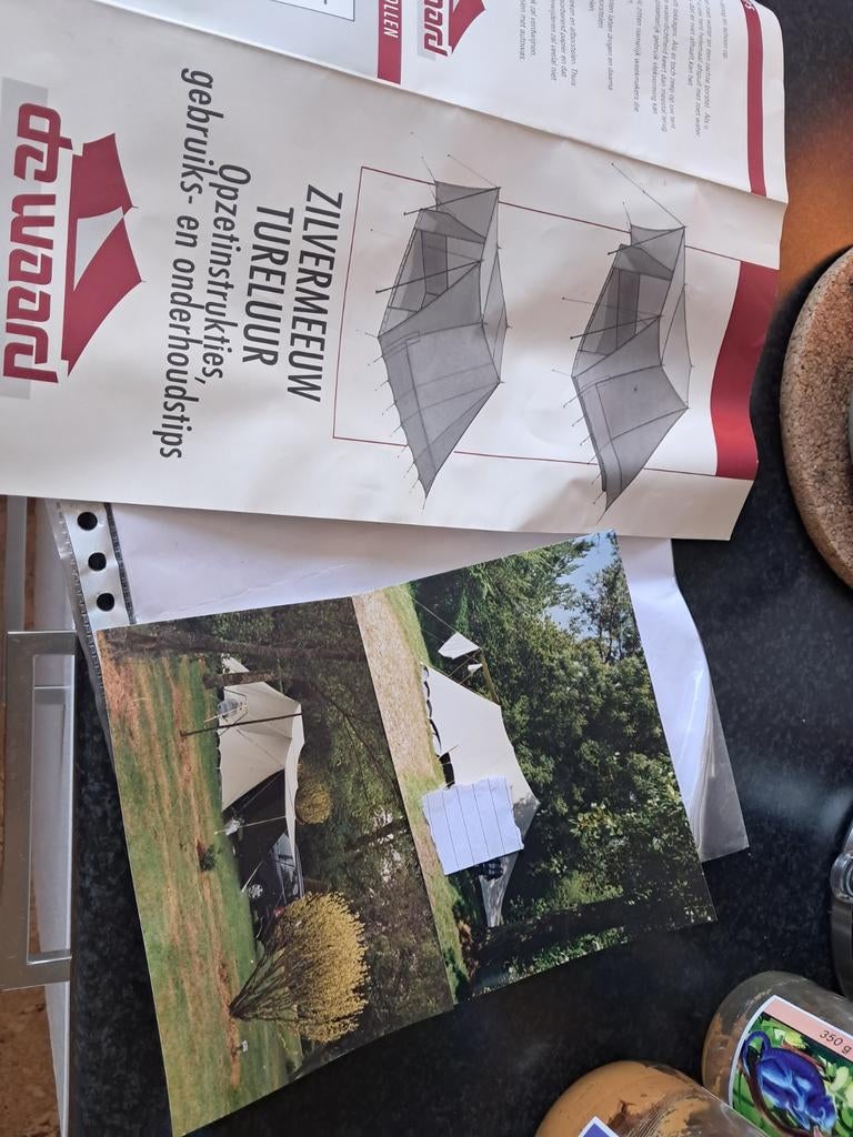 De Waard Zilvemeeuw tent, Ophalen