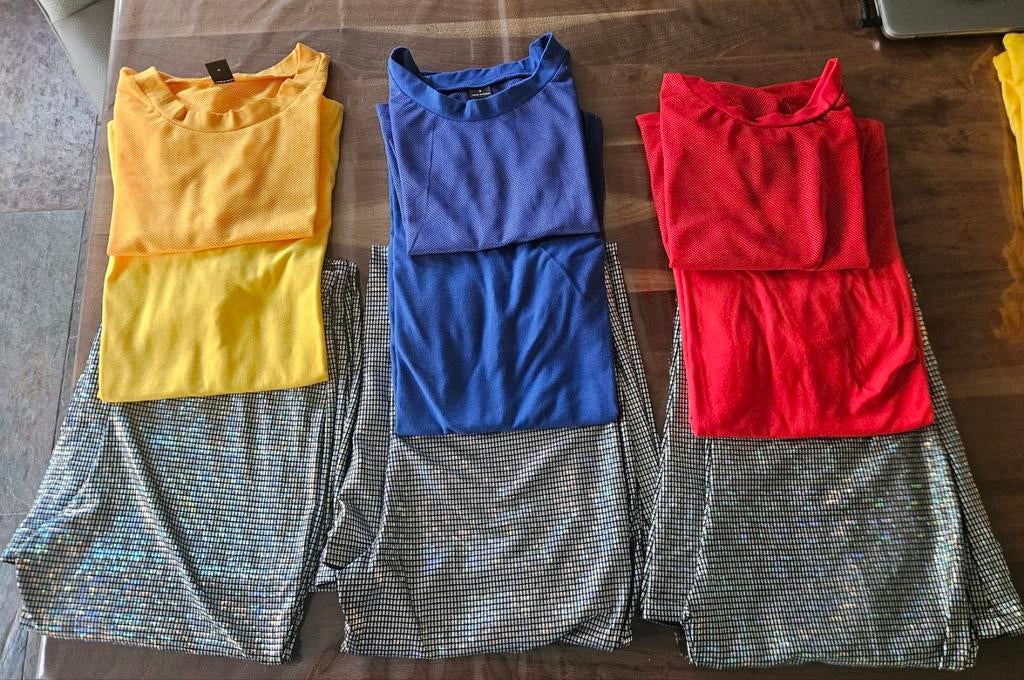 12x Abba outfit, Ophalen of Verzenden, Zo goed als nieuw, Maat 34 (XS) of kleiner