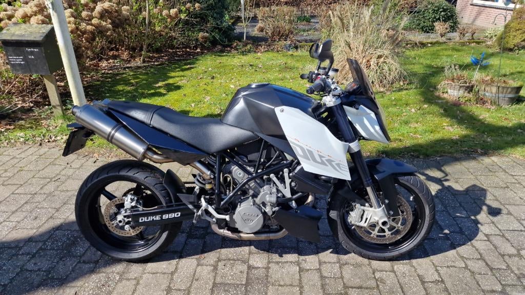 Ktm super duke 990 2008, 2 cilinders, Sportuitlaat, Motorrijbewijs A, Bedrijf