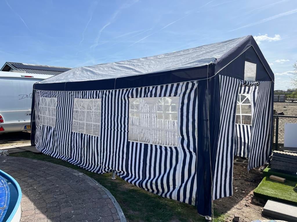Luxe Partytent - Ideaal voor elk feest! 6x 3m, Ophalen, Gebruikt, Opvouwbaar, Partytent
