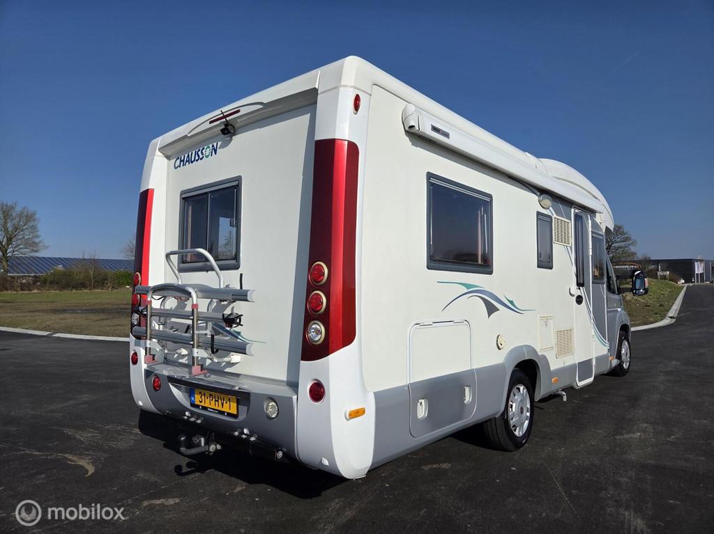 Chausson ALLEGRO 97 Queensbed 2011Euro 4, Airco, NAP, Luifel, 7 tot 8 meter, Afzuigkap, Half-integraal