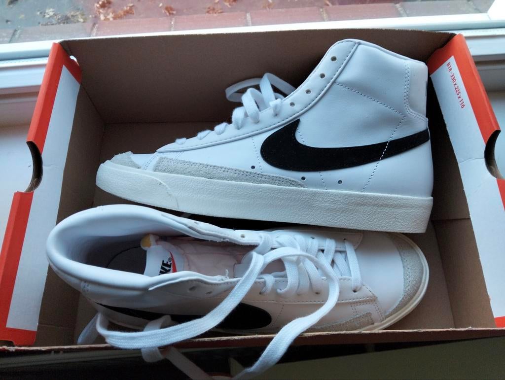 Nike Blazer Mid '77 VNTG, maat 42, Kleding | Heren, Wit, Nike, Nieuw, Ophalen of Verzenden