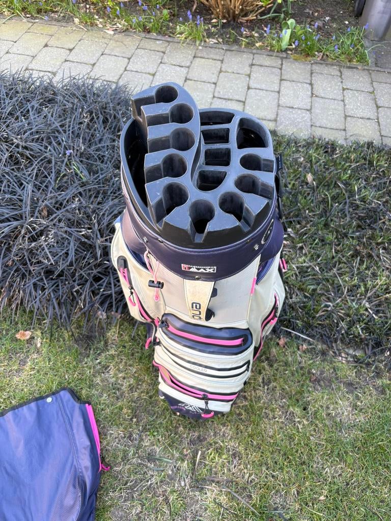 Big Max Aqua Silencio 4 waterdichte golf tas, Ophalen, Zo goed als nieuw, Tas