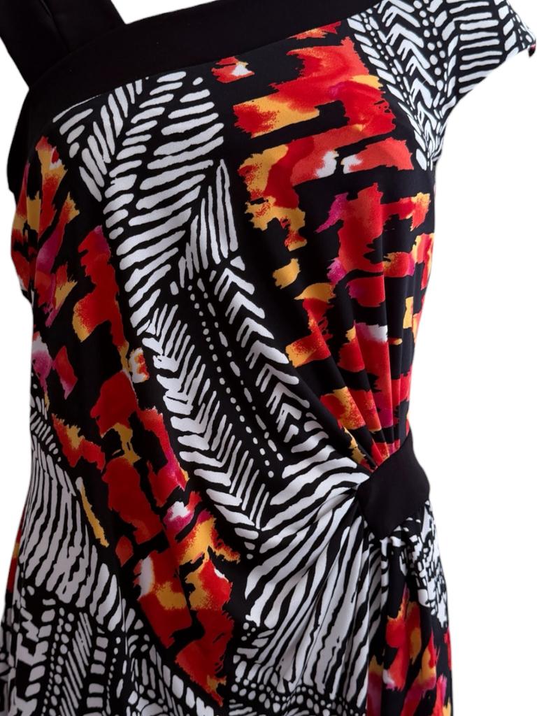 Joseph Ribkoff top M, Zwart, Ophalen of Verzenden, Zo goed als nieuw, Zonder mouw