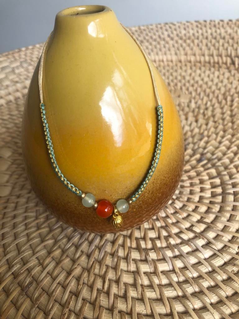 Handgemaakt Bohemian Armbandje met Kralen, Sieraden, Tassen en Uiterlijk, Armbanden, Overige materialen, Overige kleuren, Verzenden