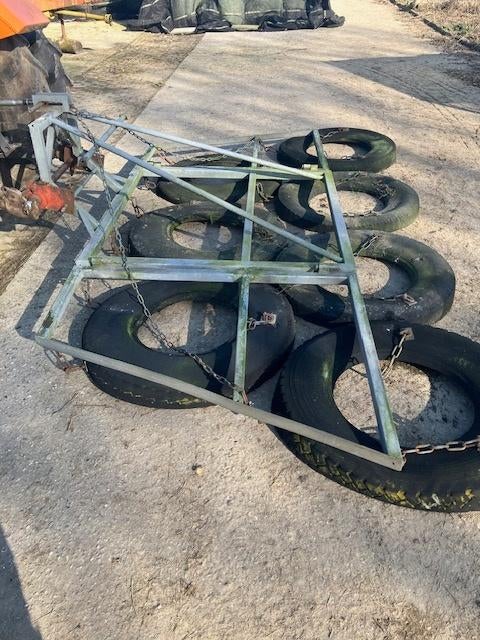 weide(banden)sleep (grasland), Ophalen, Gebruikt