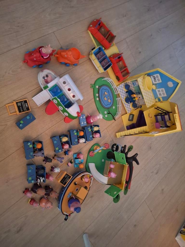 Peppa Pig speelgoed grote collectie, Kinderen en Baby's, Speelgoed | Overig, Ophalen of Verzenden, Jongen of Meisje