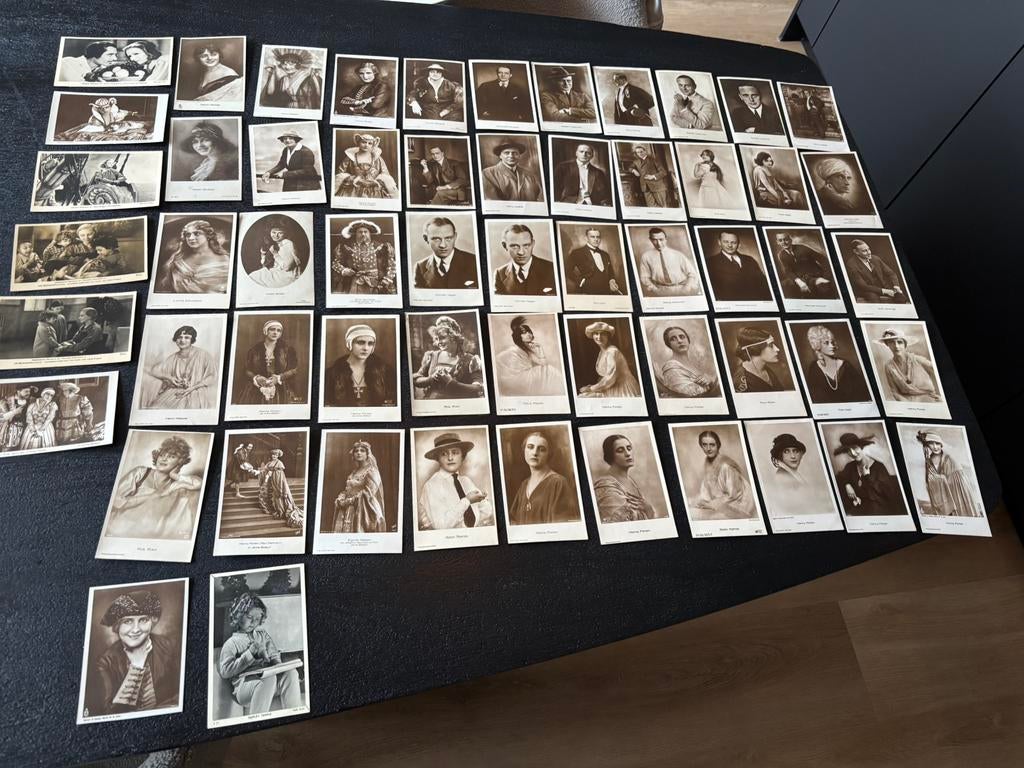 Ansichtkaarten antiek filmsterren, Verzamelen, Ophalen of Verzenden, Overige thema's