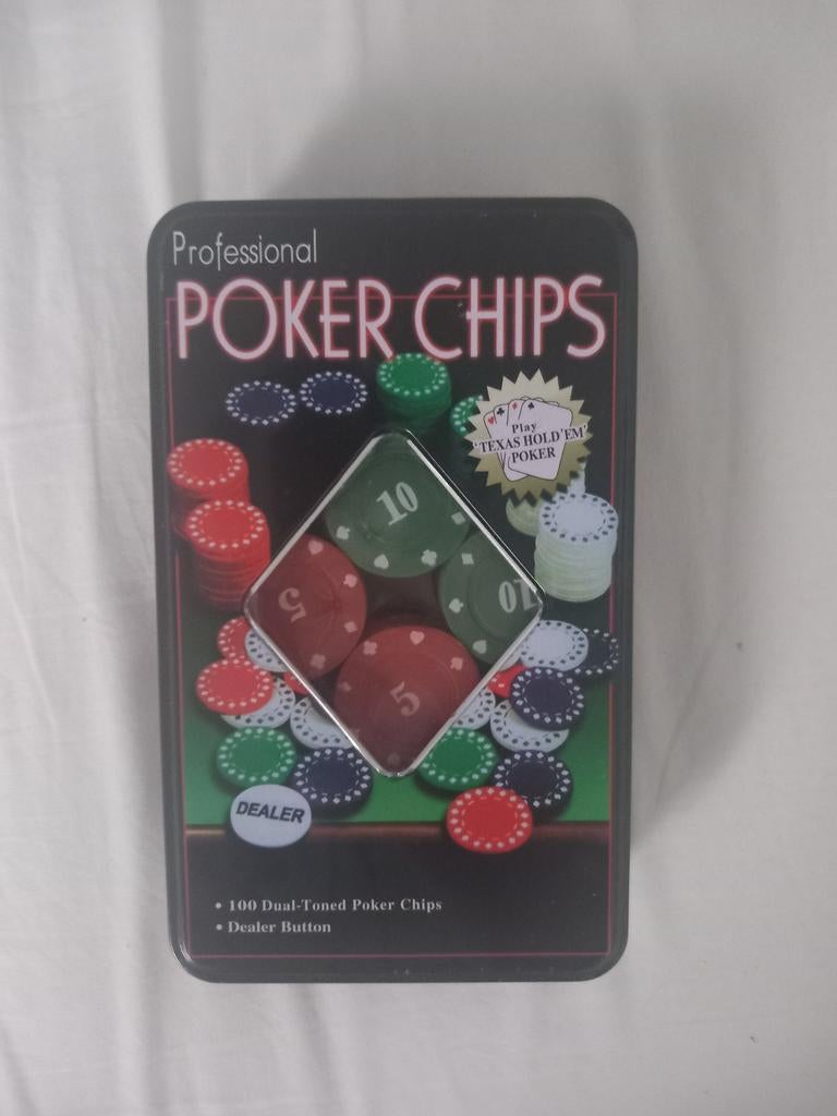 Poker chips, Ophalen of Verzenden