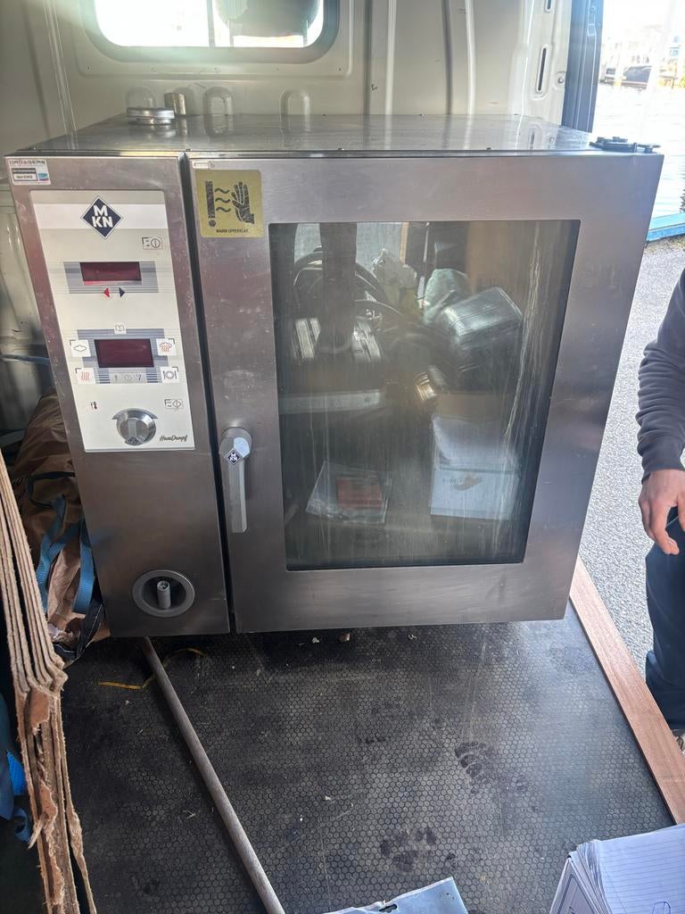 Professionele horeca Combi-oven -  Horeca Hans dampf, Gebruikt, Hete lucht, Ophalen of Verzenden, Oven met grill