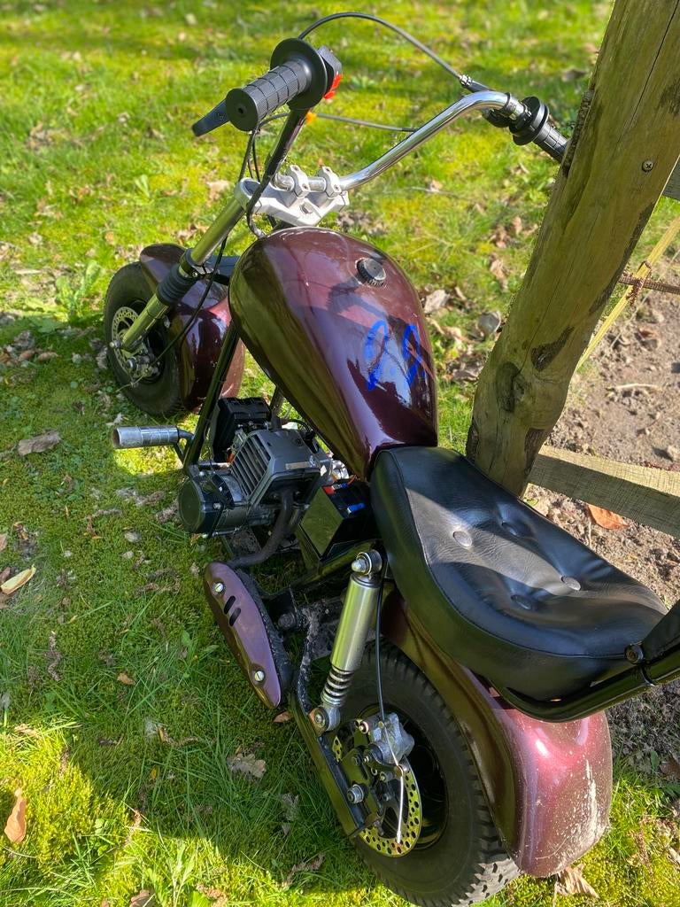 Mini Chopper / Mini Bike - Unieke Custom Look, Ophalen, Gebruikt, 50 cc, Overige typen