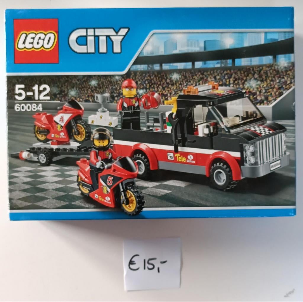 Lego City 60117, 60057, 60081, 60084, 60041, 60127, 60132, Ophalen of Verzenden