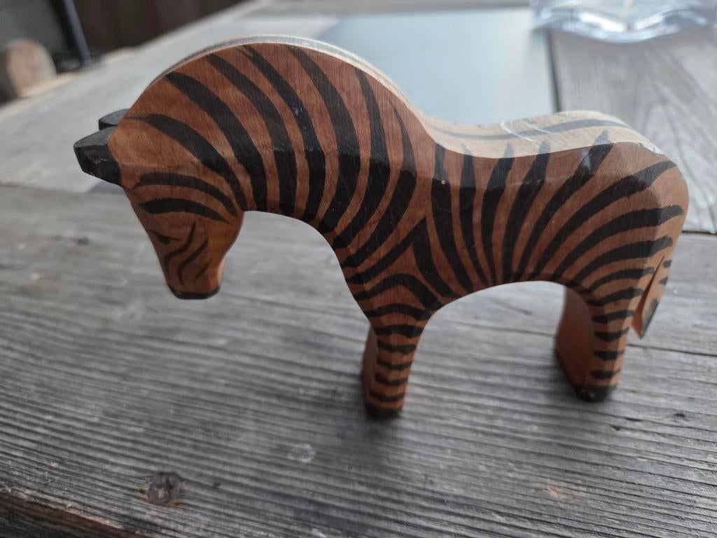 ostheimer zebra, Ophalen of Verzenden, Zo goed als nieuw, Beeldje of Figuurtje