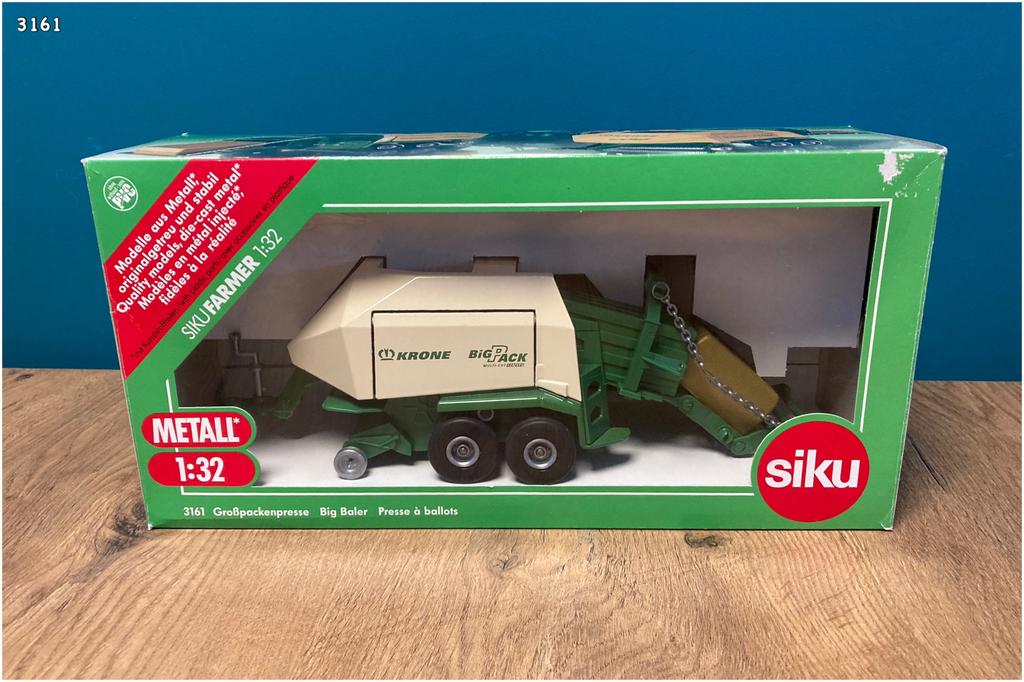 Siku 3161 - Krone Big Pack balenpers 1:32, Ophalen, Gebruikt