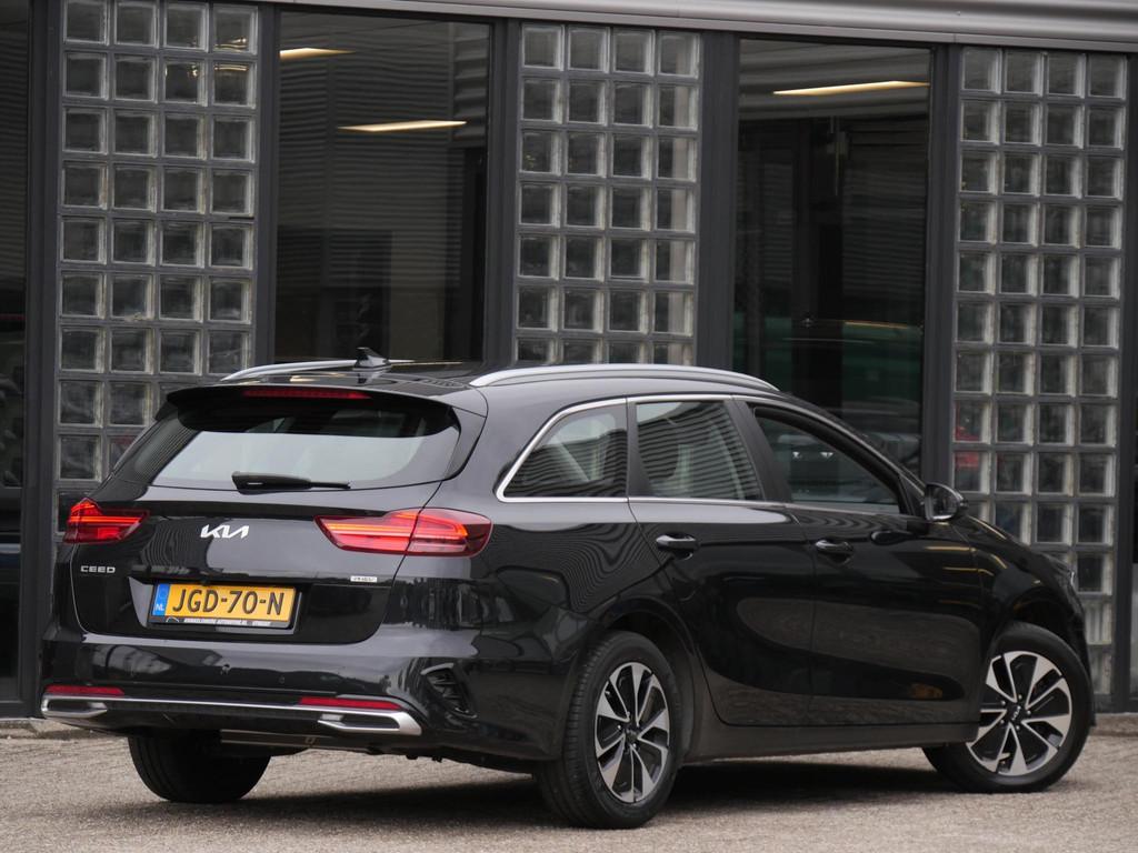 Kia Ceed Sportswagon PHEV DYNAMICLINE/ WINTER PAKKET/ CAMERA, Auto's, Kia, Stof, Gebruikt, Zwart, Plug-in hybride