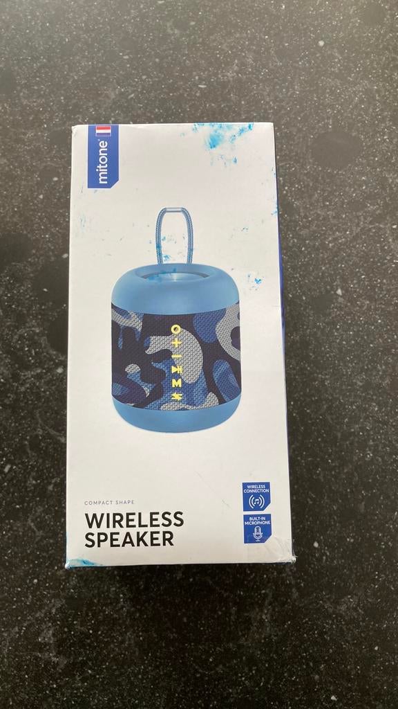 Mitone wireless speaker muziekbox, Overige merken, Overige typen, Ophalen of Verzenden, Zo goed als nieuw