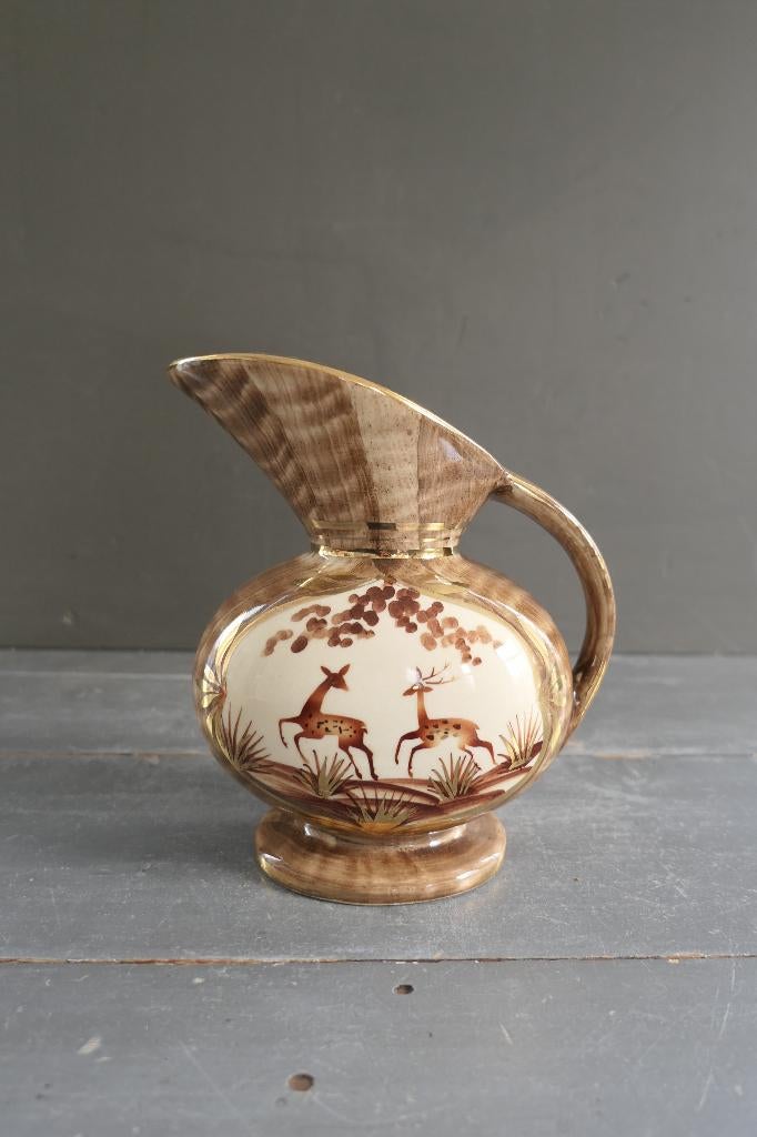 Vintage vaas / kan CMM. Céramique Montoise, Verzenden