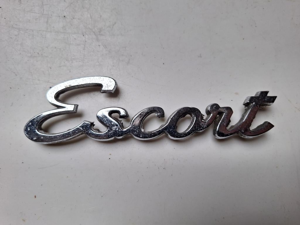 Type plaatje ford escort mk 1, Ophalen of Verzenden, Ford, Achterklep