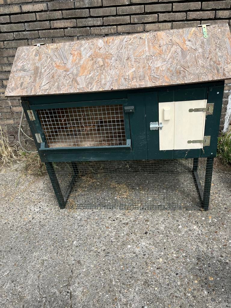 Konijnenhok, Dieren en Toebehoren, Knaagdieren en Konijnen | Hokken en Kooien, Ophalen of Verzenden, 90 cm of meer, Konijn, Hok
