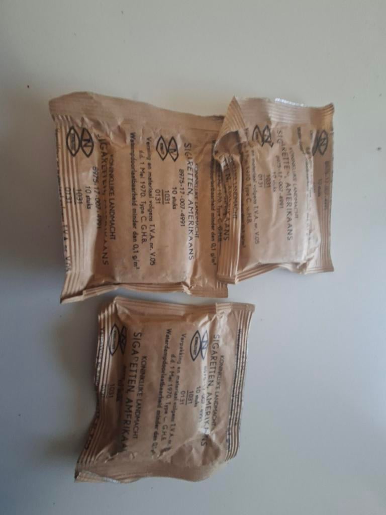 Sigaretten uit het leger, Ophalen, Landmacht, Nederland