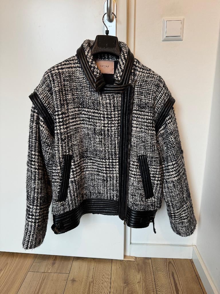 Twinset Milano Winter Jas -Maat 36 (Nieuw), Ophalen, Twinset, Zwart, Zo goed als nieuw