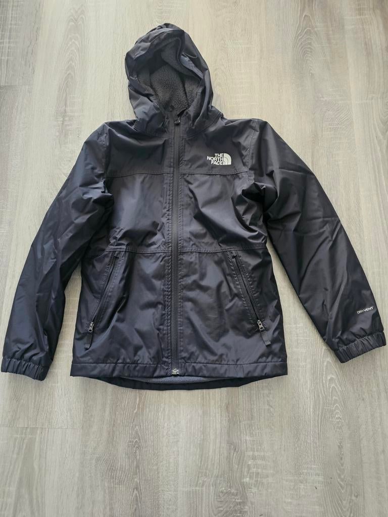 Mooie The North Face Jas zwart, The North Face, Jongen of Meisje, Ophalen of Verzenden, Zo goed als nieuw