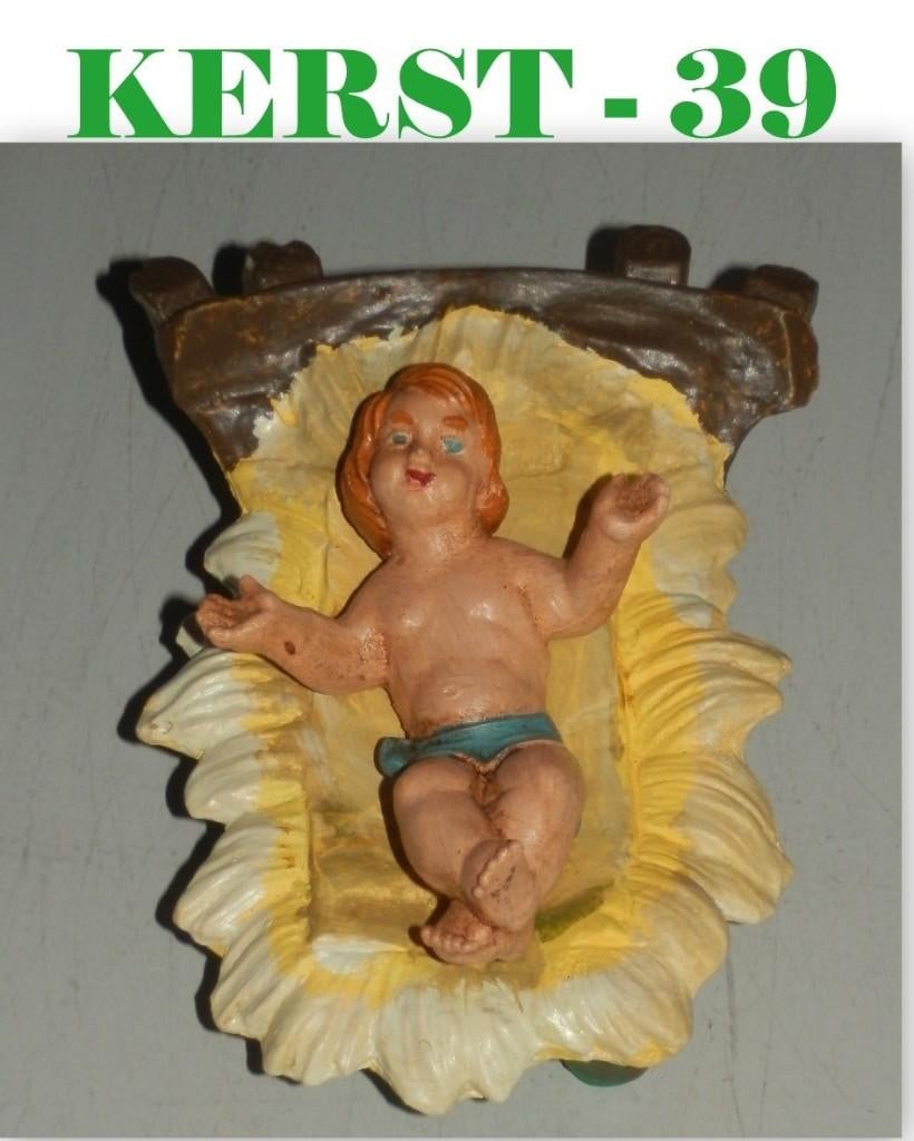 Kerst 39 -/- KERSTKINDJE IN KRIBBE, Ophalen of Verzenden