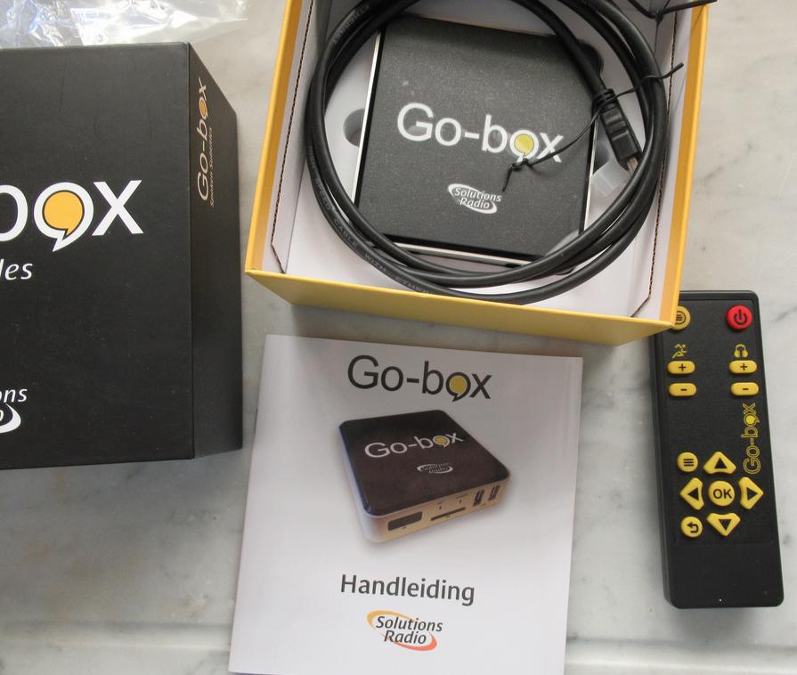 Go-Box, nieuw in verpakking, Oosterveldweg 15, 7274 DZ, Nieuw, Ophalen of Verzenden, Stichting Angel's Choice