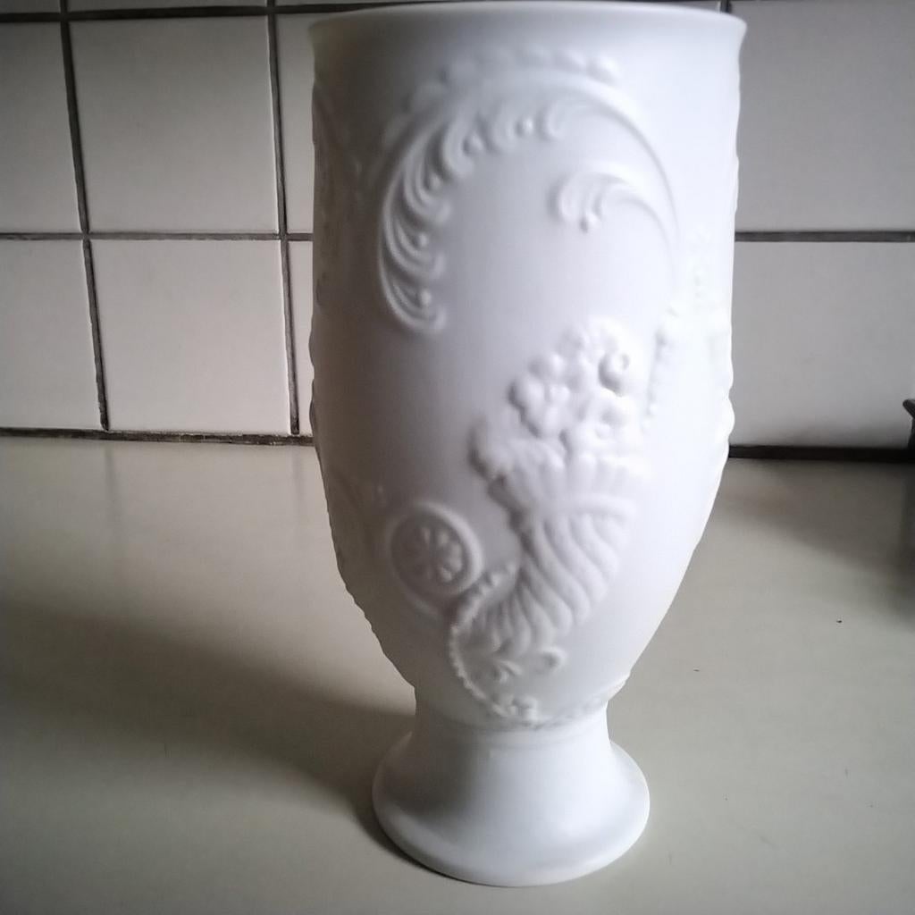 A K Kaiser biscuit vaasje "hoorn des overvloeds", Ophalen of Verzenden