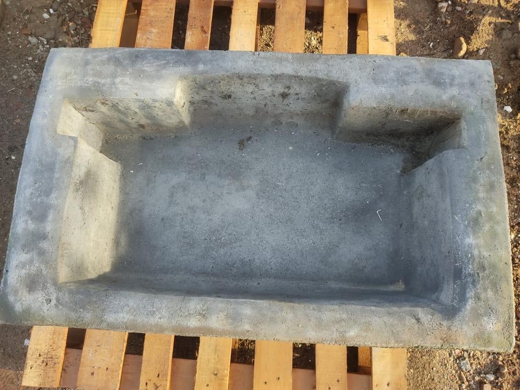 Mooie ruwe trog plantenbak waterbak bloembak LxBxH 97 60 23, Tuin en Terras, Vijvers, Ophalen of Verzenden