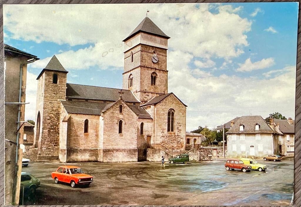 Auto's - Volvo 66 - 3 x Renault 4 - Chamboulive - Fra. 1984, Verzenden, 1980 tot heden, Gelopen, Frankrijk