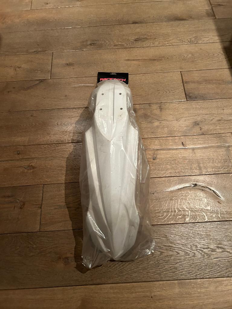 Voorspatbord YZ125/250 YZF250 YZF450 WRF250 WRF450 wit, Motoren, Ophalen of Verzenden