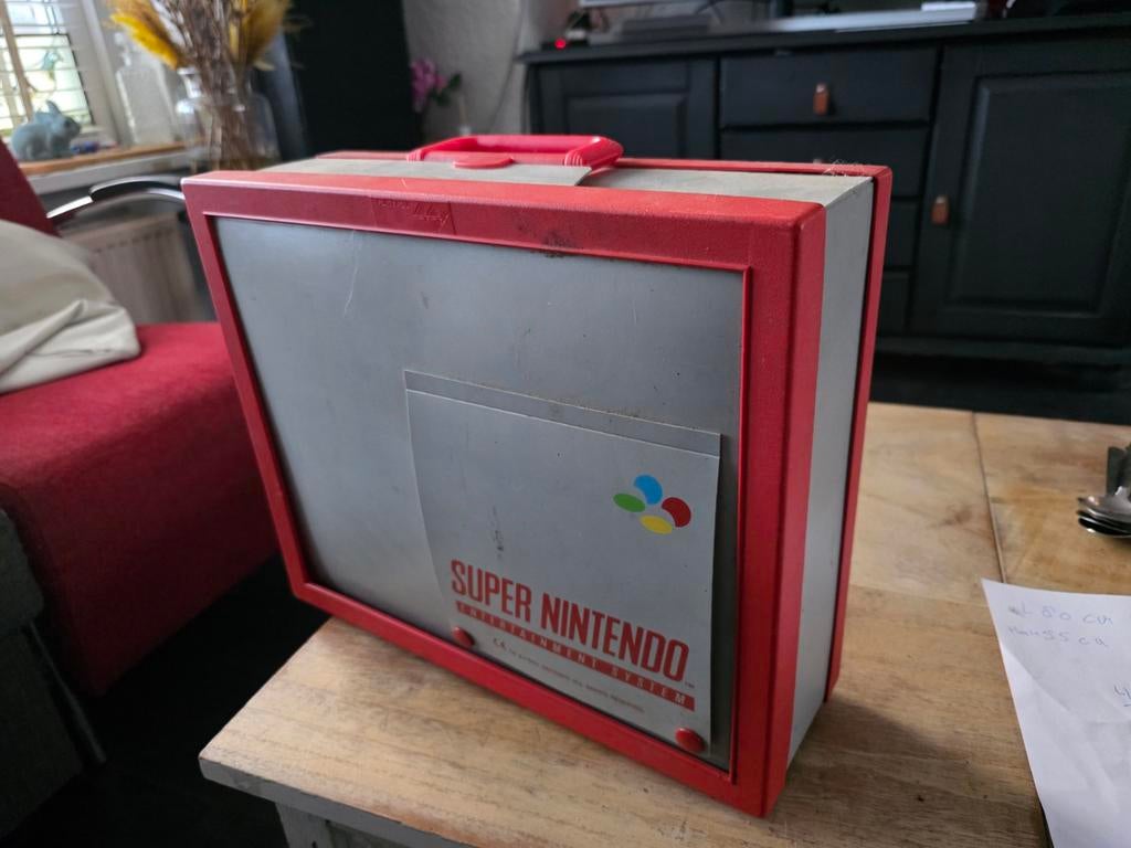 Vintage Super Nintendo (SNES) met spellen, Spelcomputers en Games, Games | Nintendo Super NES, Ophalen of Verzenden