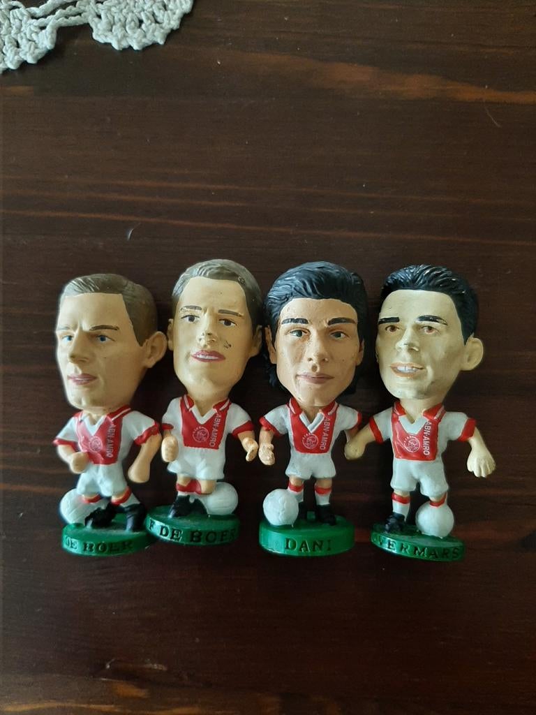 AJAX CORINTHIANS STAATSLOTERIJ POPPETJES, Ophalen of Verzenden, Zo goed als nieuw, Ajax, Beeldje of Poppetje