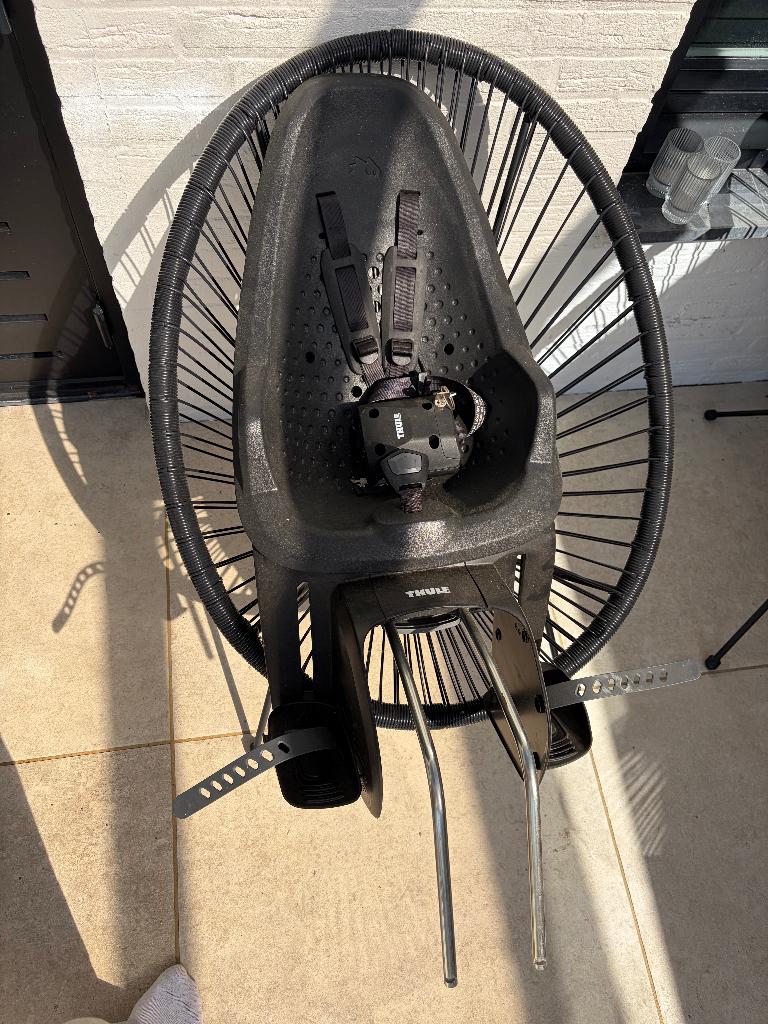 Kinderzitje fiets, Fietsen en Brommers, Fietsaccessoires | Fietsstoeltjes, Ophalen, Achterzitje, Voetsteuntjes, 9 t/m 18 kg