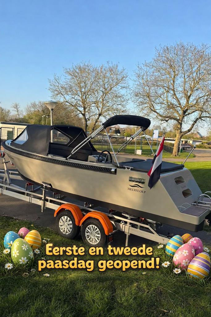 Meersloep 600 honda 50pk powertrim luxe opties bouwj 023