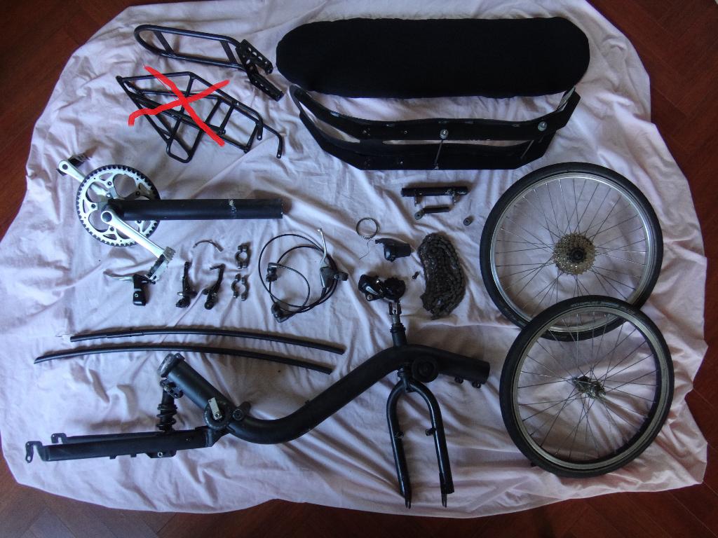 Ligfiets Challenge Hurricane Sport onderdelen, Ophalen of Verzenden, Gebruikt, Bovenstuur, Challenge